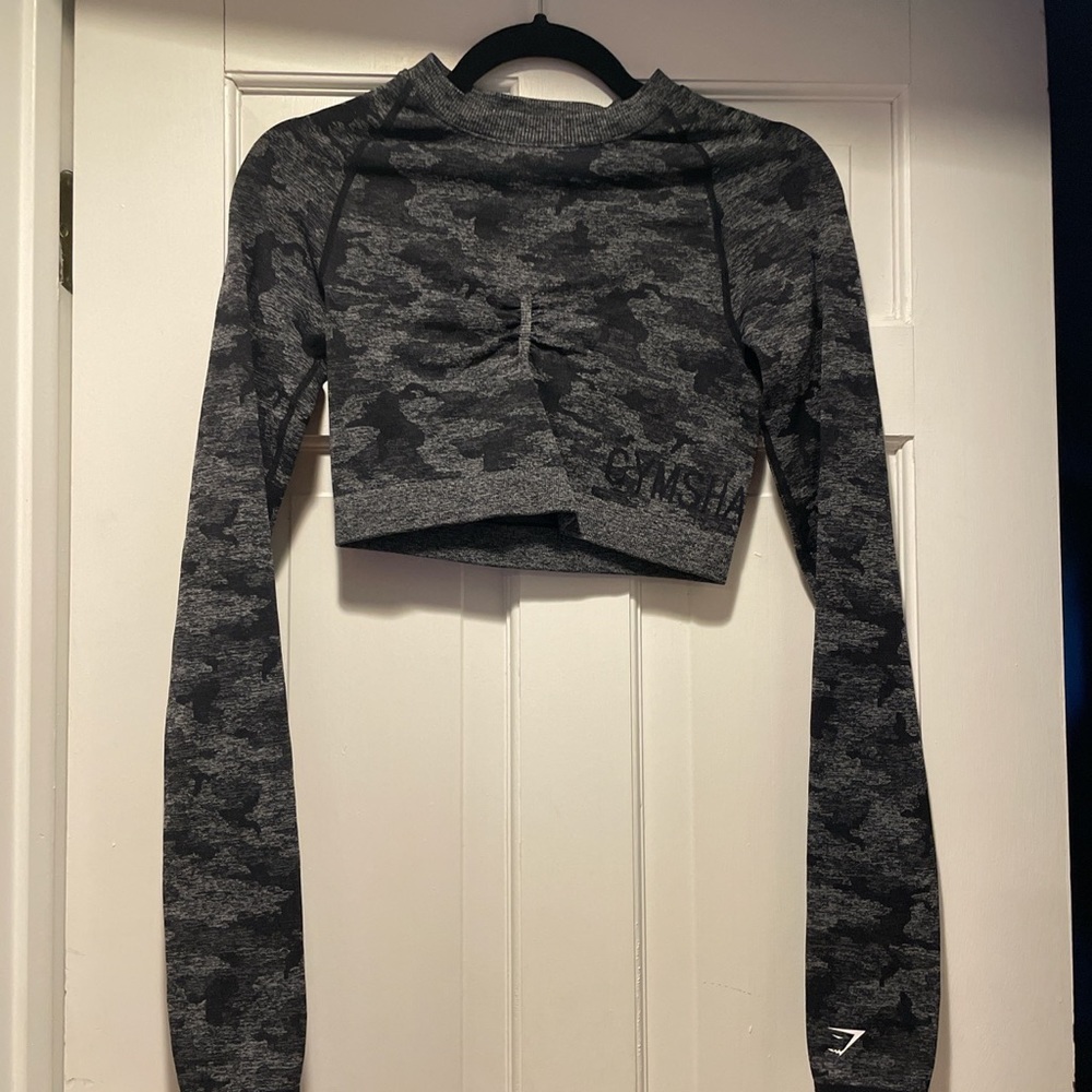gymshark cropped long sleeve